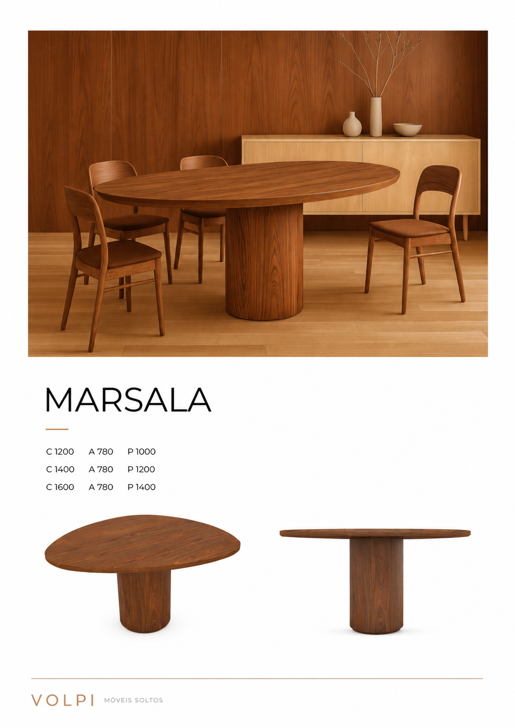 Mesa de Jantar Marsala