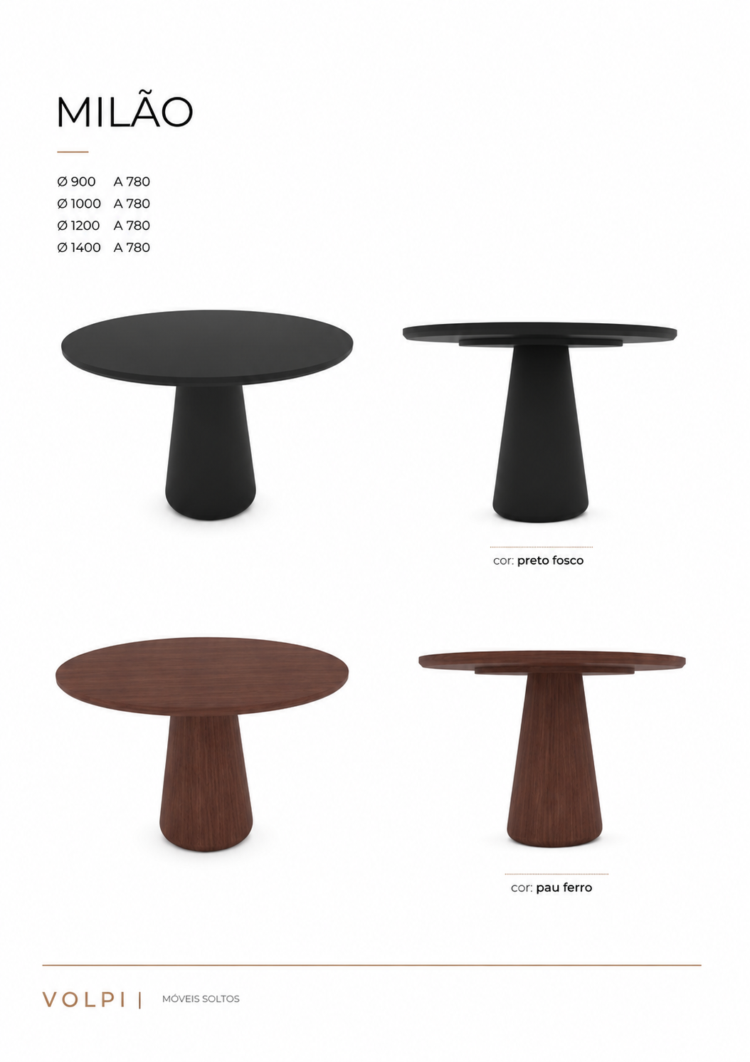 Mesa de Jantar Milão