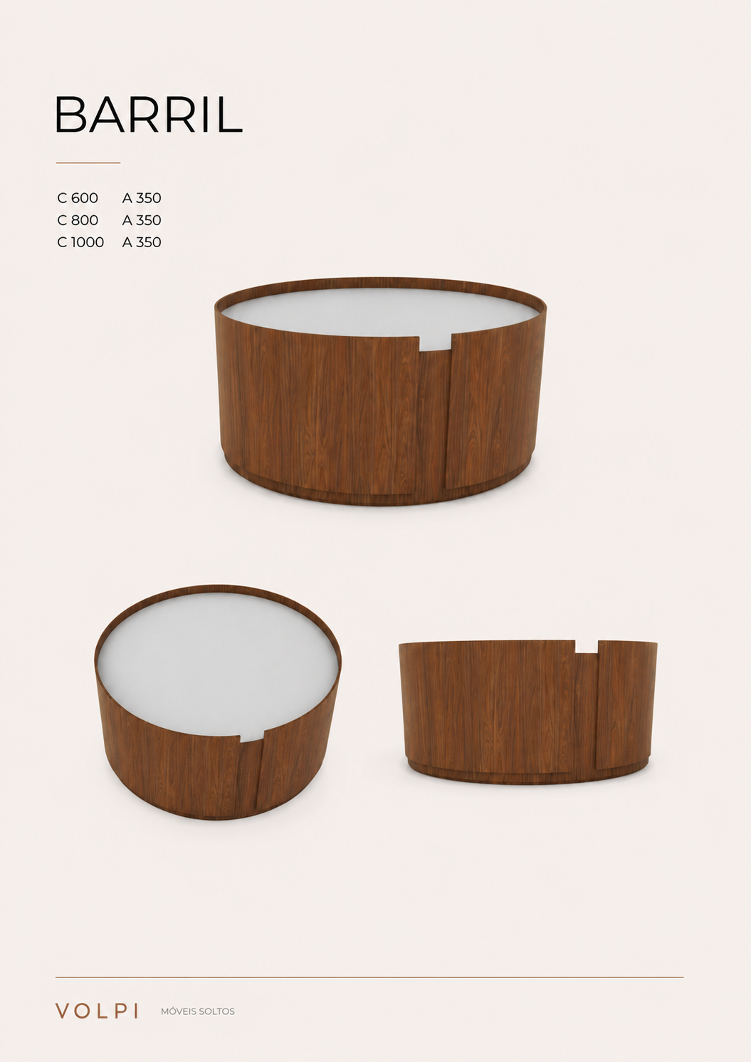 Mesa Central Barril