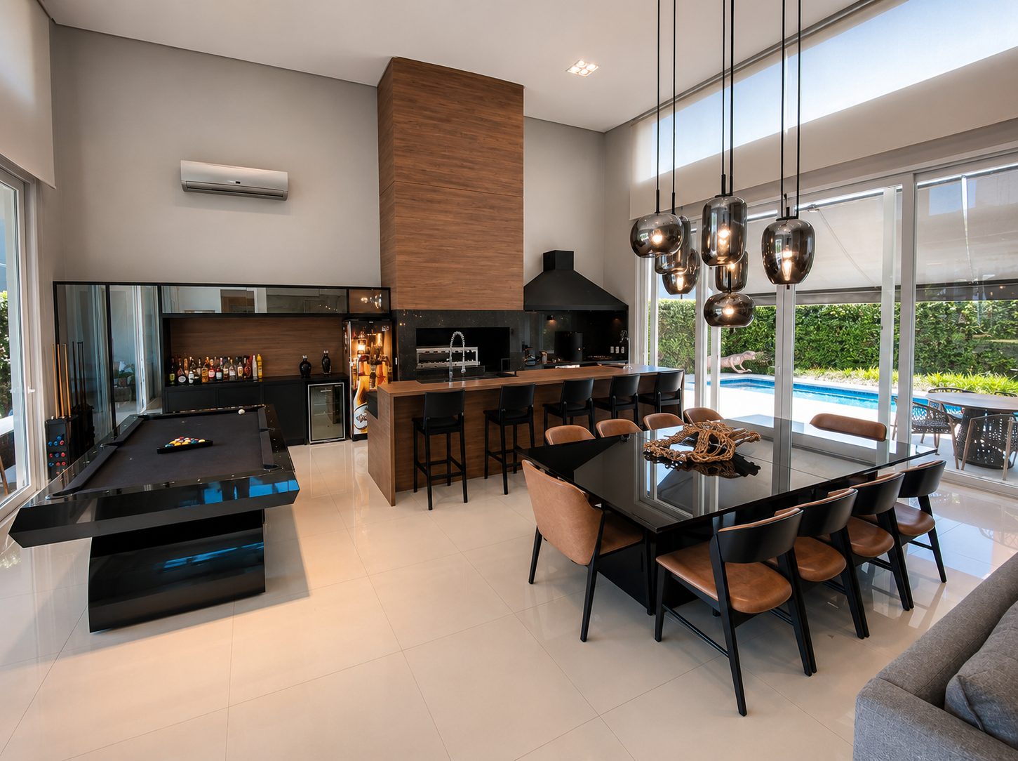 Área gourmet Condado de Capão M3