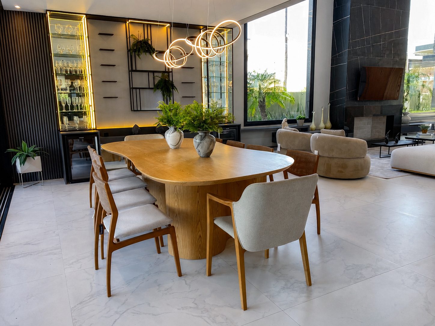 Sala de jantar Capão Ilhas Resort C6