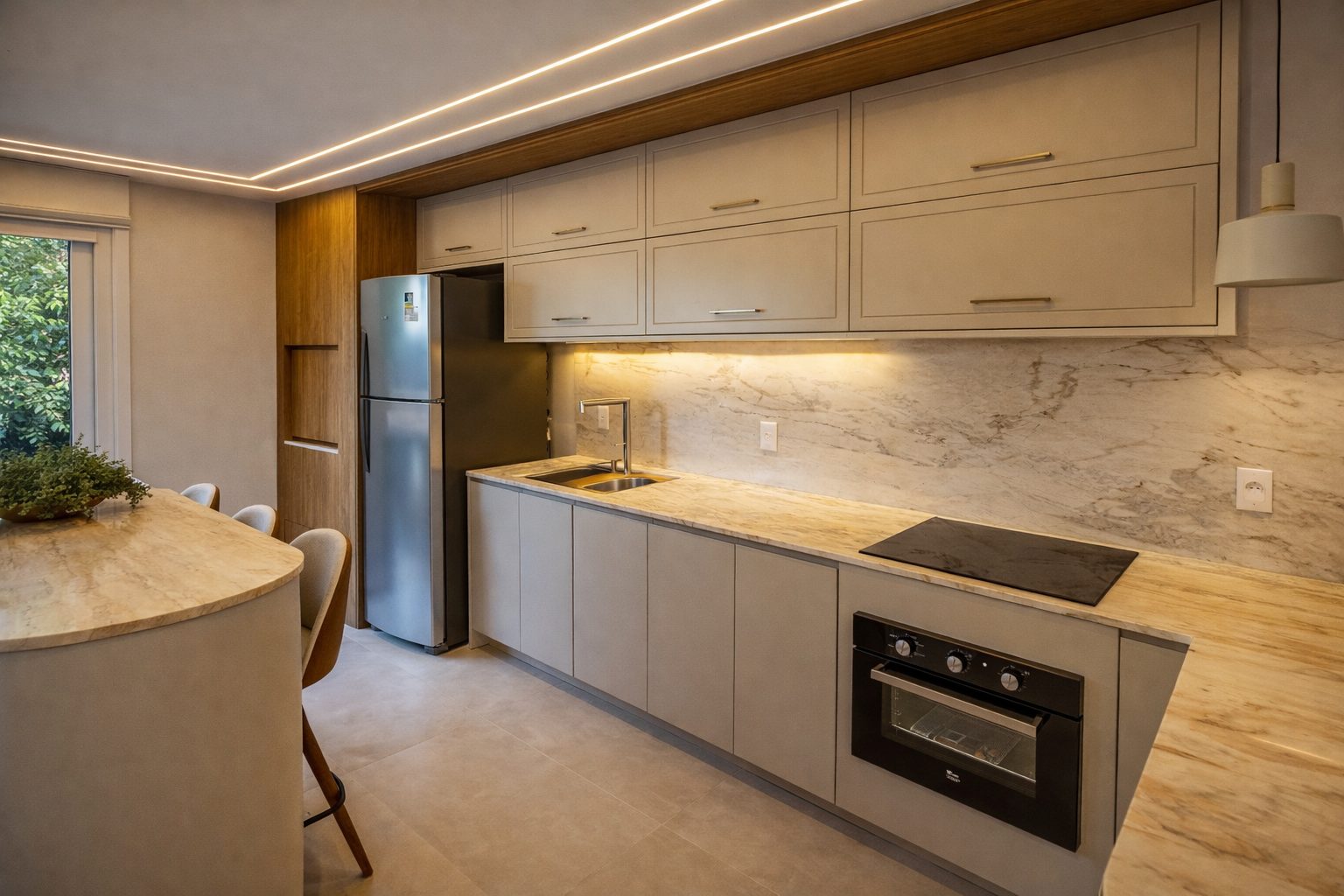 Cozinha Gaia Atlântida Residence N90