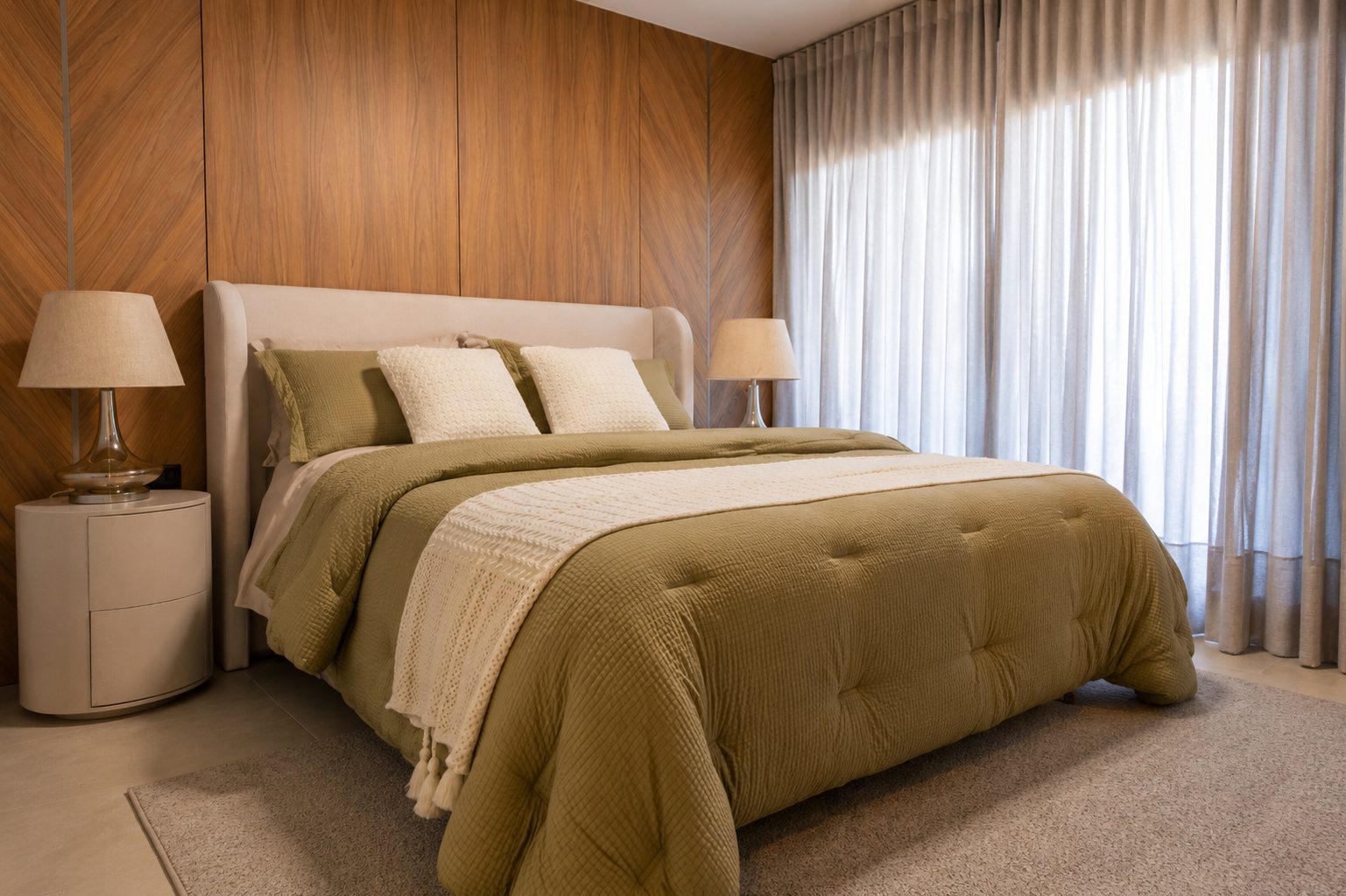 Suíte master Gaia Atlântida Residences N90