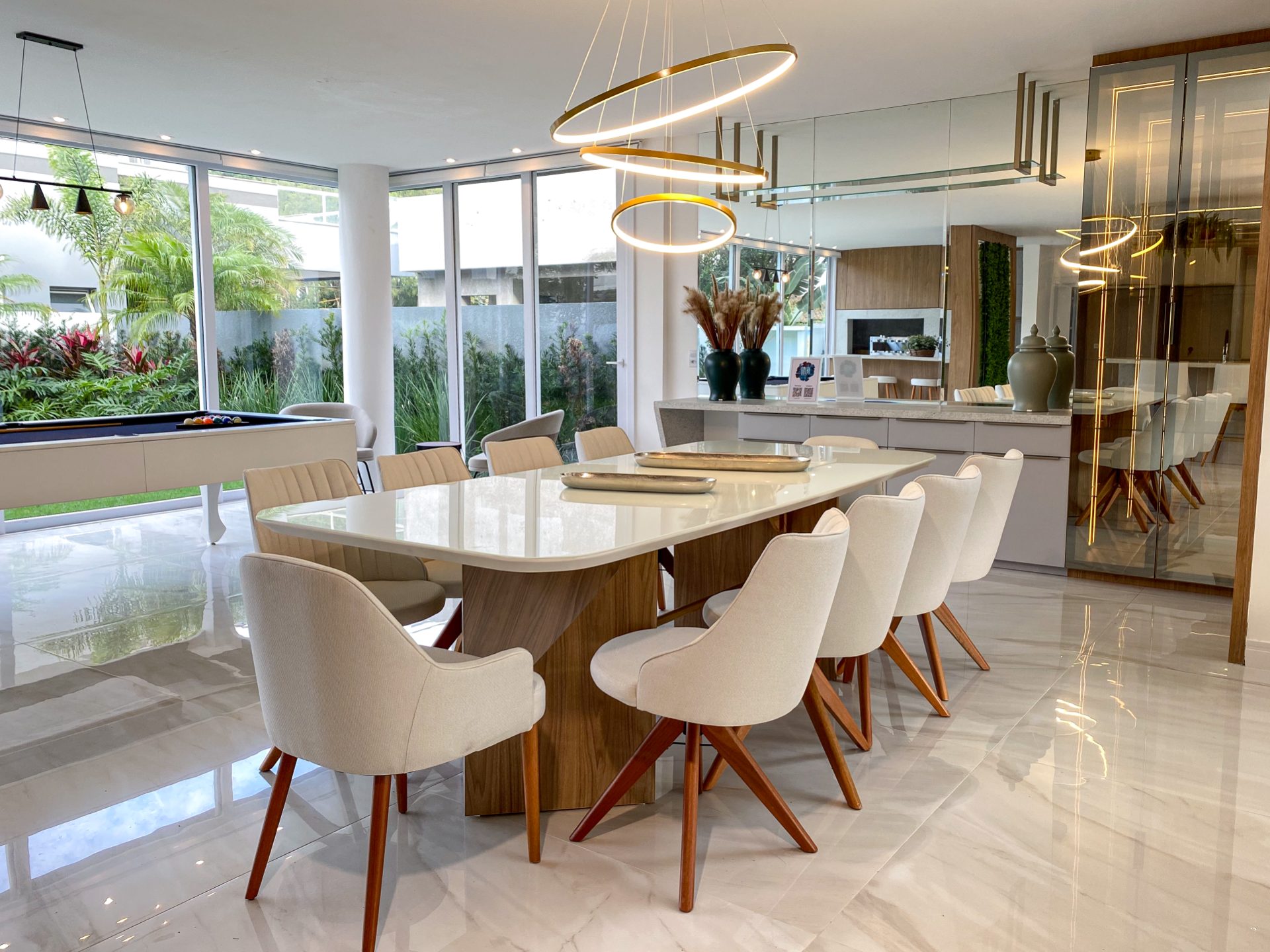 Sala de jantar Velas da Marina R6-9