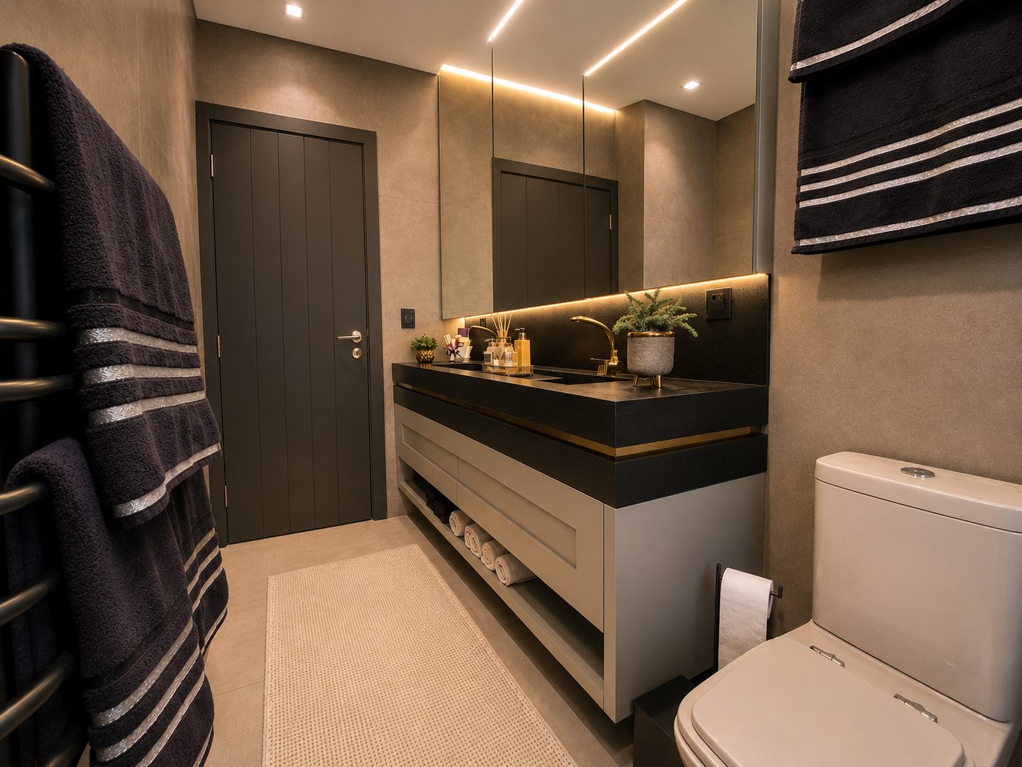 Banho suíte master Capão Ilhas Resort B38