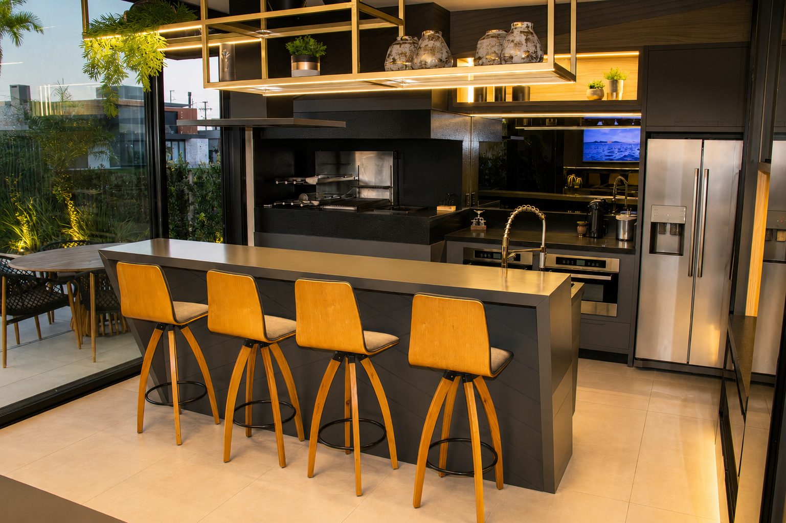Área gourmet Capão Ilhas Resort B38
