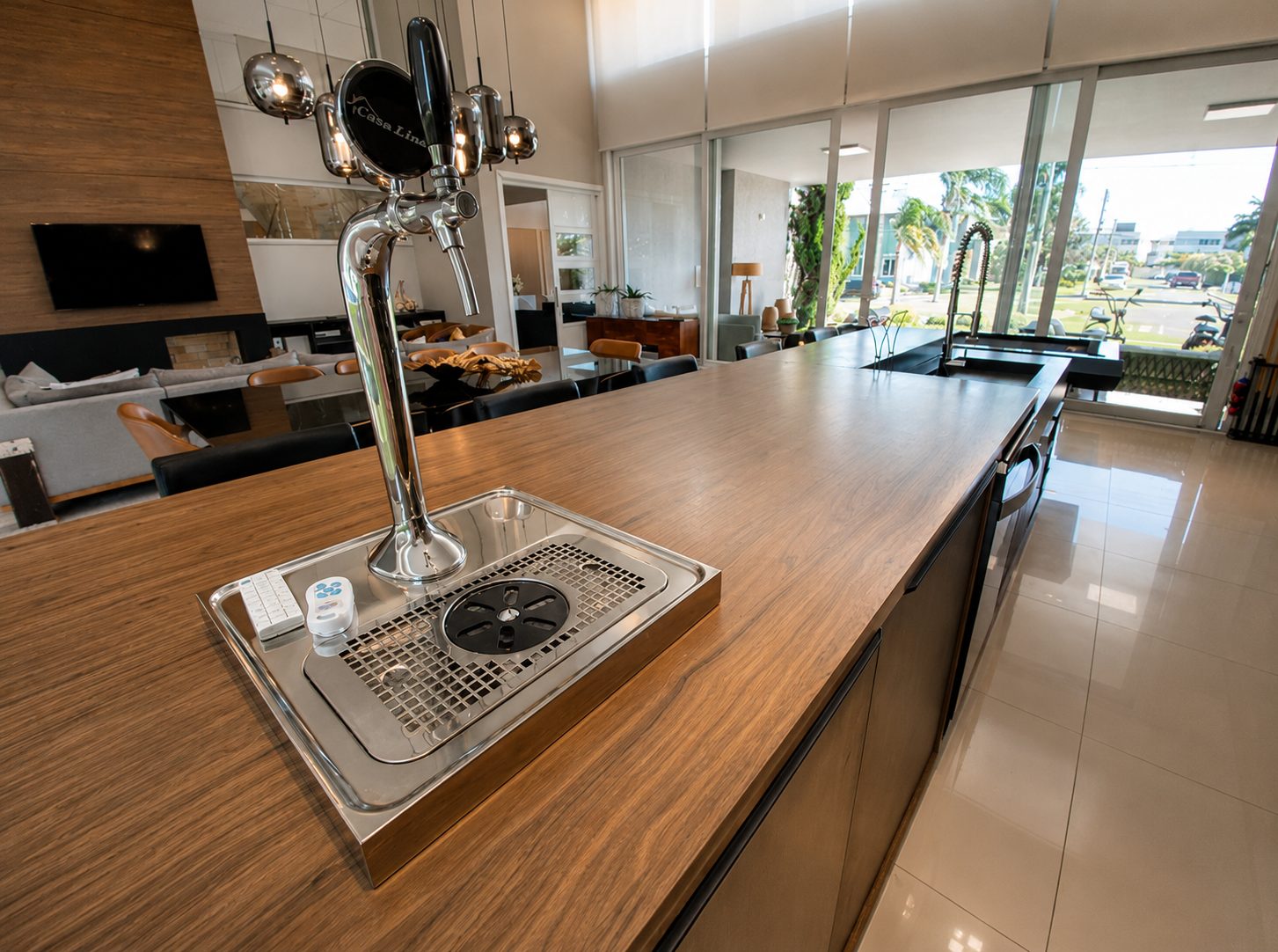 Área gourmet Condado de Capão M3