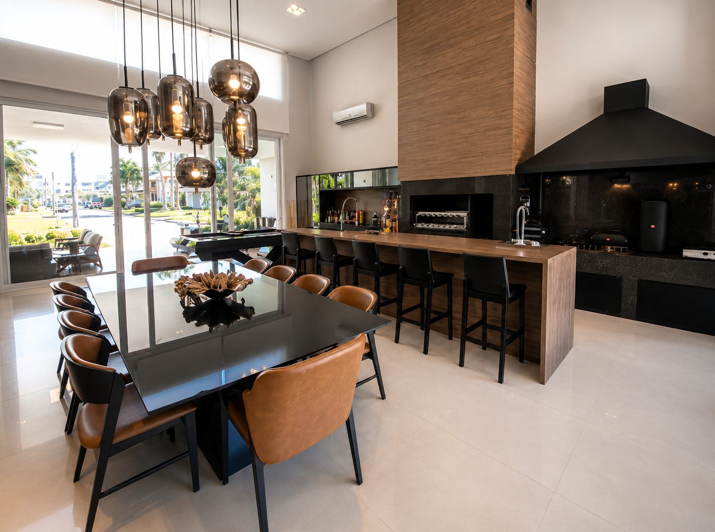 Área gourmet Condado de Capão M3