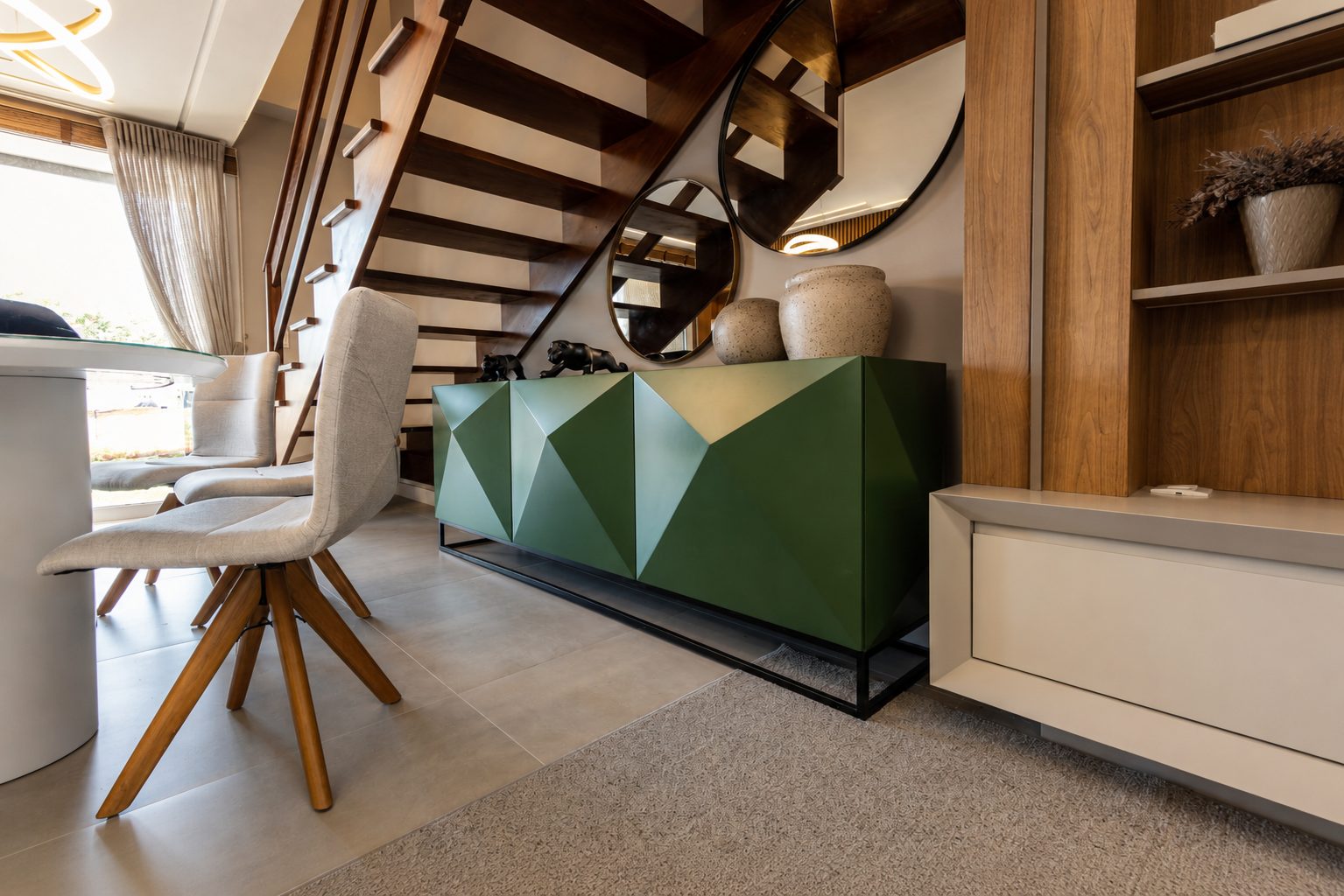 Sala de jantar Gaia Atlântida Residences N90