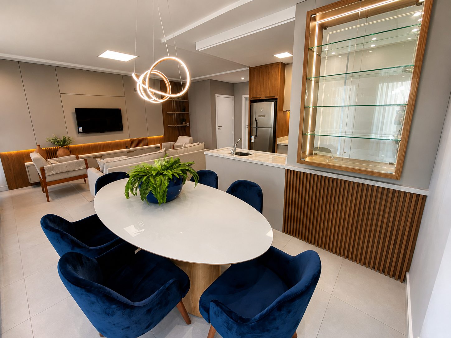 Sala de jantar Santê Beach Home