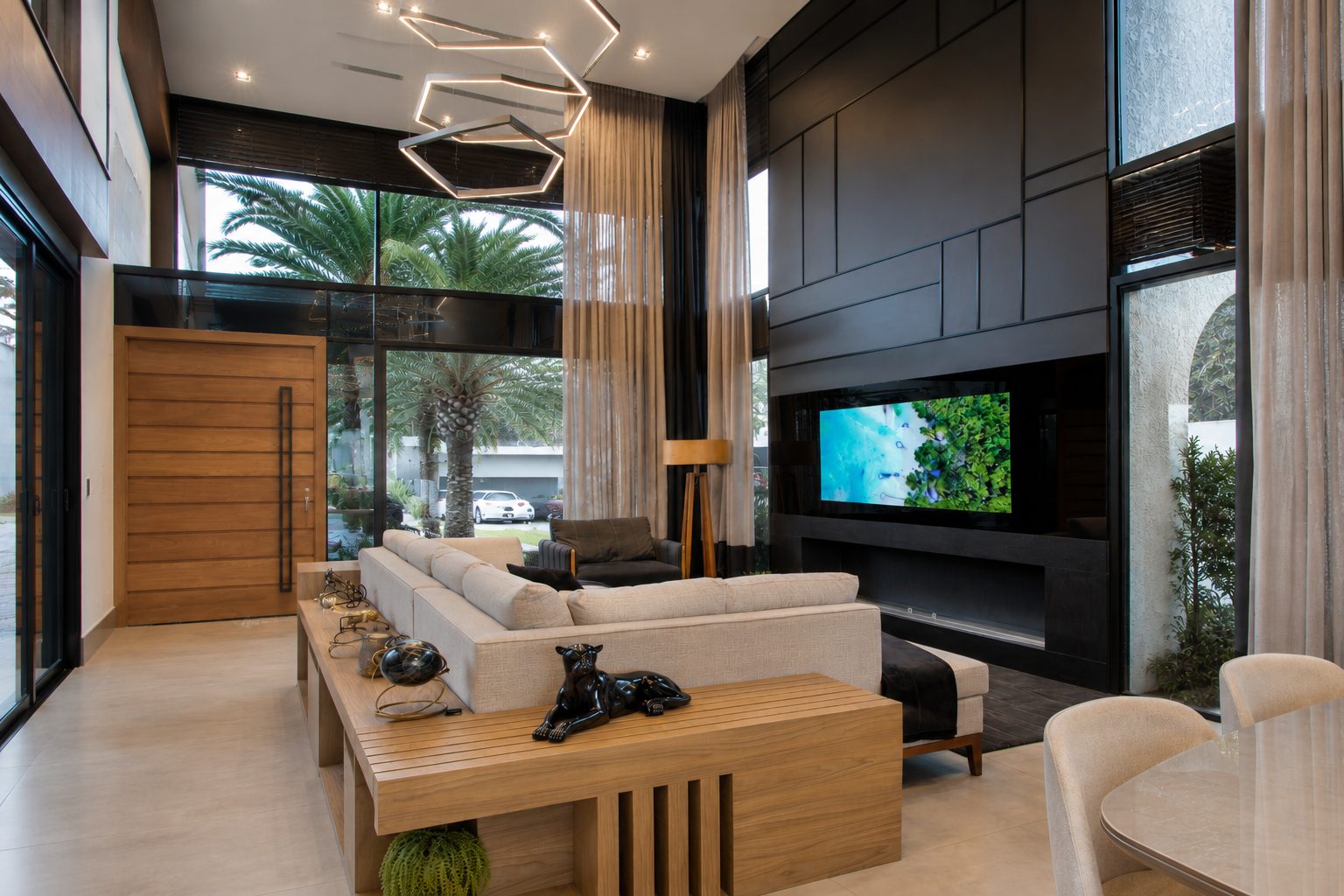 Sala de estar Capão Ilhas Resort B38