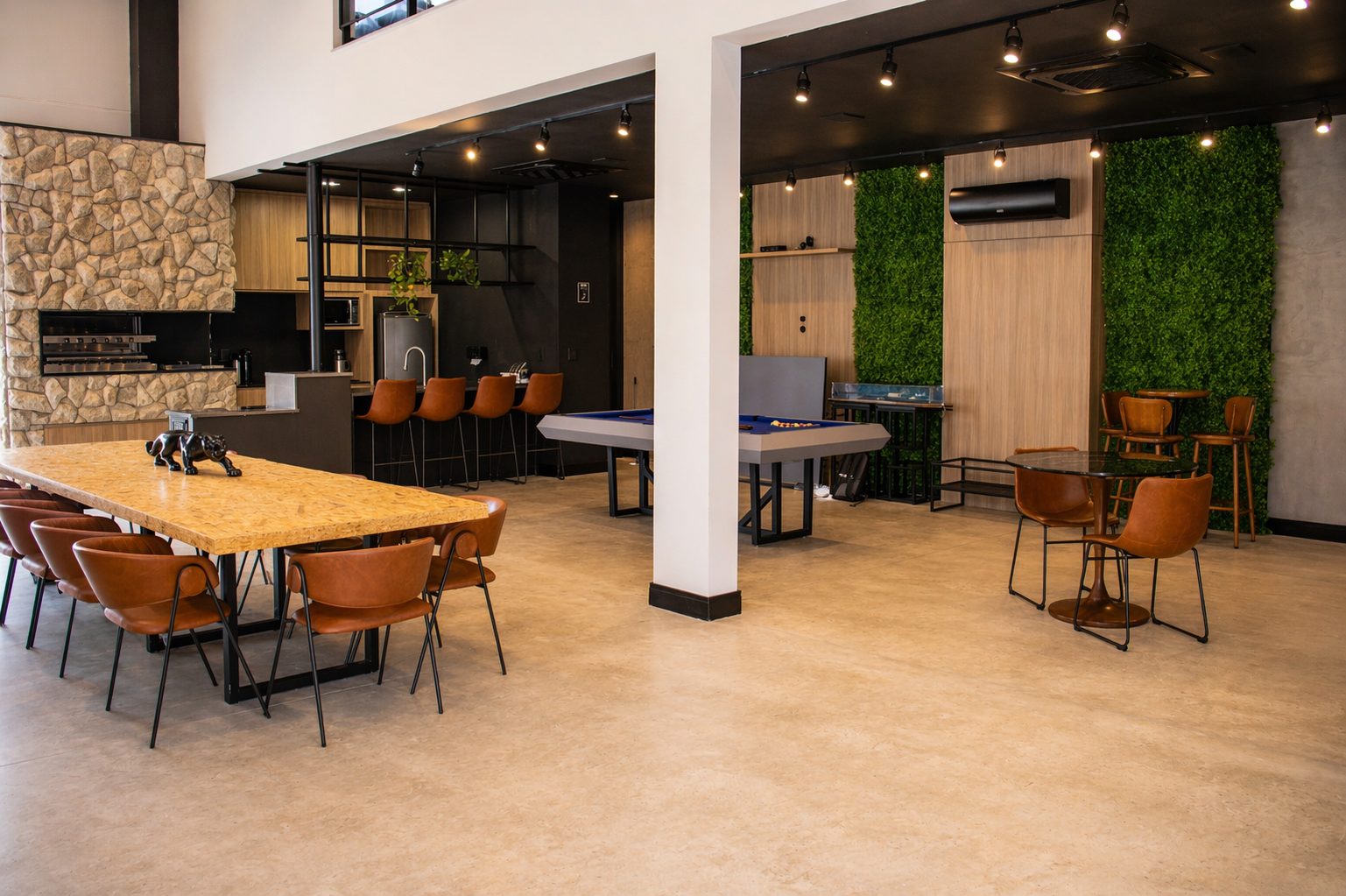 Ambiente comercial Bender Construtora