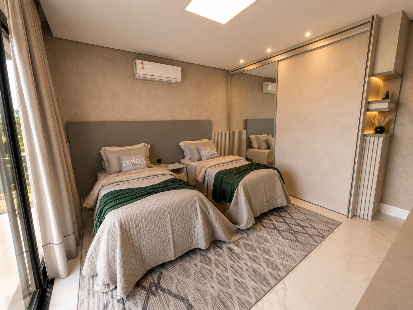 Suíte dupla Capão Ilhas Resort C6
