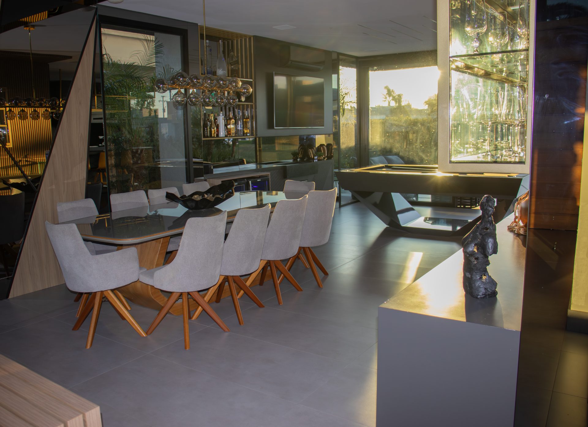 Sala de jantar Capão Ilhas Resort B38
